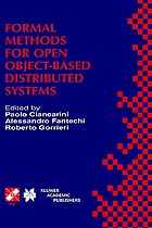 Formal methods for open object-based distributed systems : IFIP TC6/WG6.1 Third International Conference on Formal Methods for Open Objec-Based Distributed Systems (FMOODS) : February 15-18, 1999, Florence, Italy