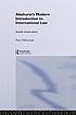 Akehurst's modern introduction to international law
