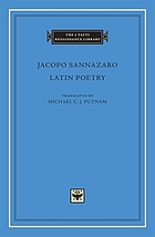 Sannazaro Latin Poetry