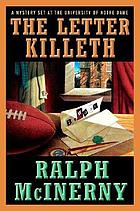 The letter killeth