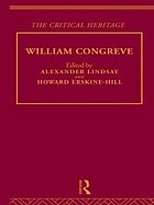 William Congreve : the critical heritage
