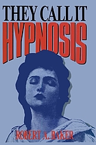 They call it hypnosis
