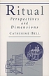 Ritual : perspectives and dimensions
