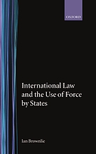 International law and the use of force by states