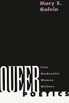 Queer poetics : five modernist women writers