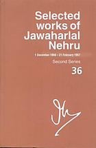 Selected works of Jawaharlal Nehru.