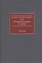 Social transformation and private education in China