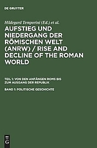 Aufstieg und Niedergang der römischen Welt