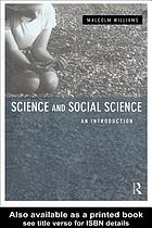 Science and social science : an introduction
