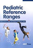 Pediatric reference ranges