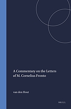 A commentary on the letters of M. Cornelius Fronto