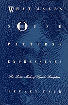What makes sound patterns expressive? : the poetic mode of speech perception