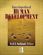 Encyclopedia of Human Development Cover Art