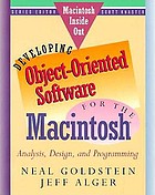 Developing object-oriented software for the Macintosh : analysis, design, and programming