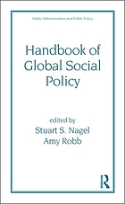 Handbook of global social policy