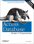 Steven Roman's Access Database Design and Programming