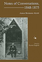 Notes of conversations, 1848-1875