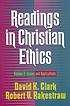 Readings in Christian ethics