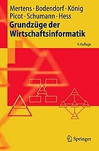 Grundzüge der Wirtschaftsinformatik