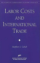 Labor costs and international trade