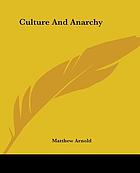 Culture and anarchy