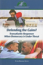 Defending the gains? : transatlantic responses when democracy is under threat