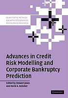 Advances in credit risk modelling and corporate bankruptcy prediction