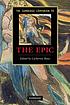 The Cambridge companion to the epic by Catherine Bates