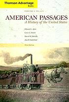 American passages : a history of the United States