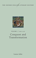 The Oxford English literary history. Volume 1, 1000-1350, conquest and transformation