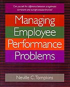 Managing employee performance problems
