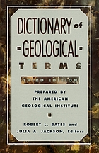 Dictionary of geological terms