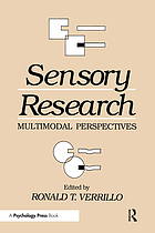 Sensory research : multimodal perspectives