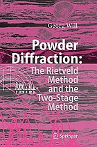 Powder diffraction : the Rietveld method and the two-stage method to determine and refine crystal structures from powder diffraction data