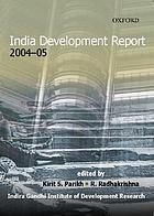 India development report, 2004-05