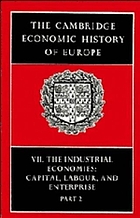 The Cambridge economic history of Europe.