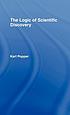 The logic of scientific discovery door Karl R Popper