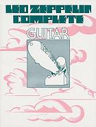 Led Zeppelin complete : guitar