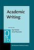 Academic writing : intercultural and textual issues by Eija Ventola