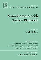 Nanophotonics with Surface Plasmons.