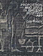 Proportion and style in ancient Egptian art