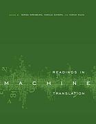Readings in machine translation