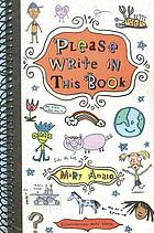 Please write in this book