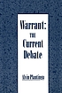 Warrant : the current debate 著者：  Alvin Plantinga 