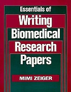 Essentials of writing biomedical research papers
