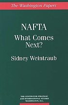 NAFTA : what comes next?