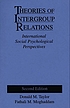 Theories of intergroup relations : international... de Donald M Taylor