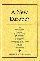 A new Europe?