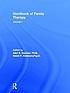 Handbook of family therapy de Alan S Gurman