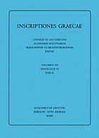 Inscriptiones insularum maris Aegaei praeter Delum.